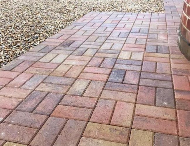 Block Paving Pathway